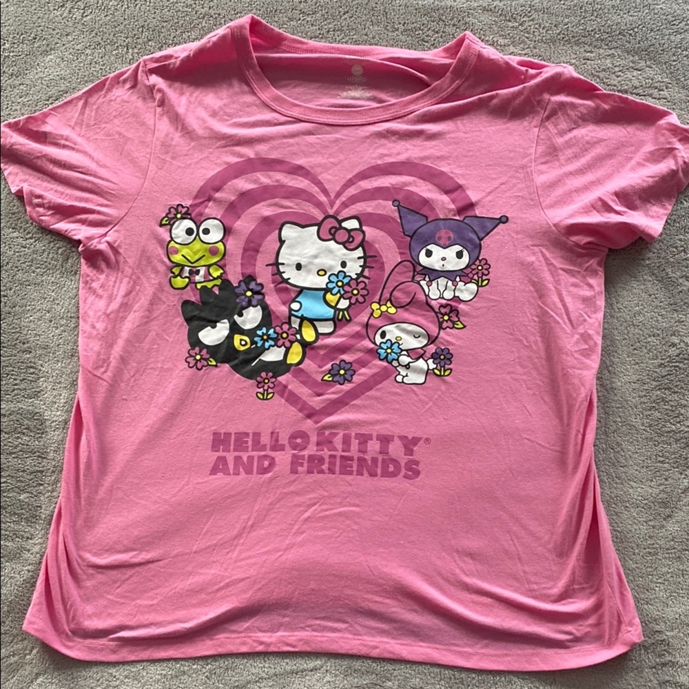 Hello Kitty & Friends Pink Tee - Picture 2 of 4